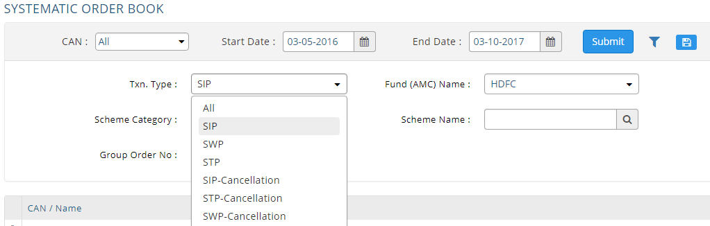 How to stop or cancel SIP in MF Utility MFU 2